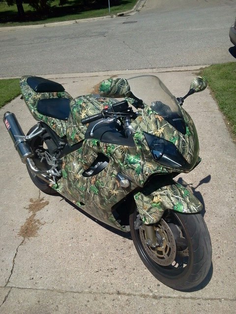 Custom Motorcycle Wrap from Signmax